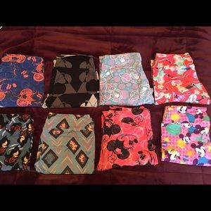 OS LULAROE DISNEY LEGGINGS